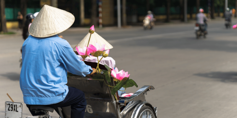 The Cyclo: A Glimpse into Vietnam’s Colonial Legacy and Current Tourist Appeal